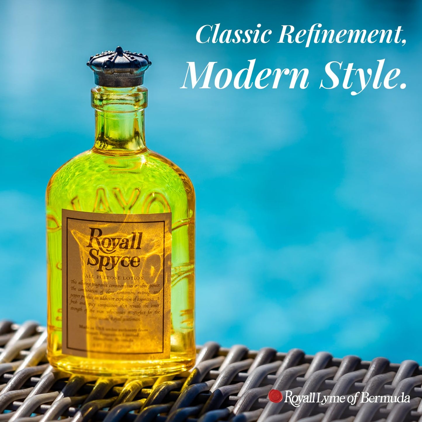 Royall Spyce Cologne, Classic Aftershave Scent for Men with Bay Rum, Royal Lyme Fine Perfume, Fragrance Gift, Masculine Grooming Spray, Timeless Men’s Beauty & Personal Care ROYALL LYME