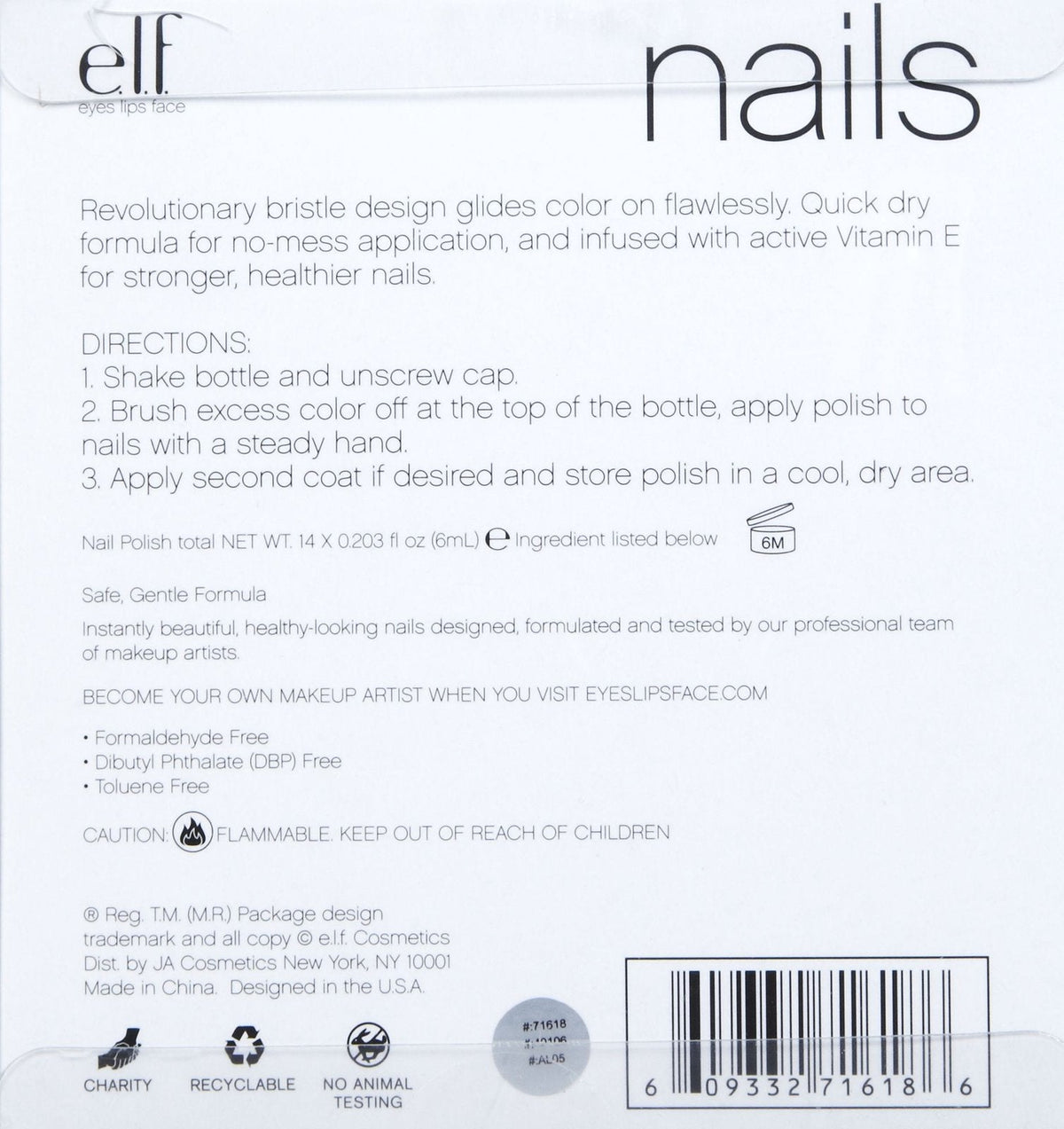 e.l.f. 14 Piece Nail Polish Cube, Jewel Tones, 2.8 Fluid Ounce Beauty & Personal Care e.l.f. cosmetics