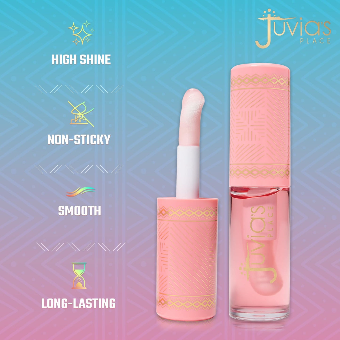 Juvia's Place Magic Lip Oil - Watermelon - Smooth, Hydrating with Vitamin E for Soft, Glossy, Juicy Lips - Infused with Fruit Extracts - Tinted, Beauty & Personal Care Juvia's Place