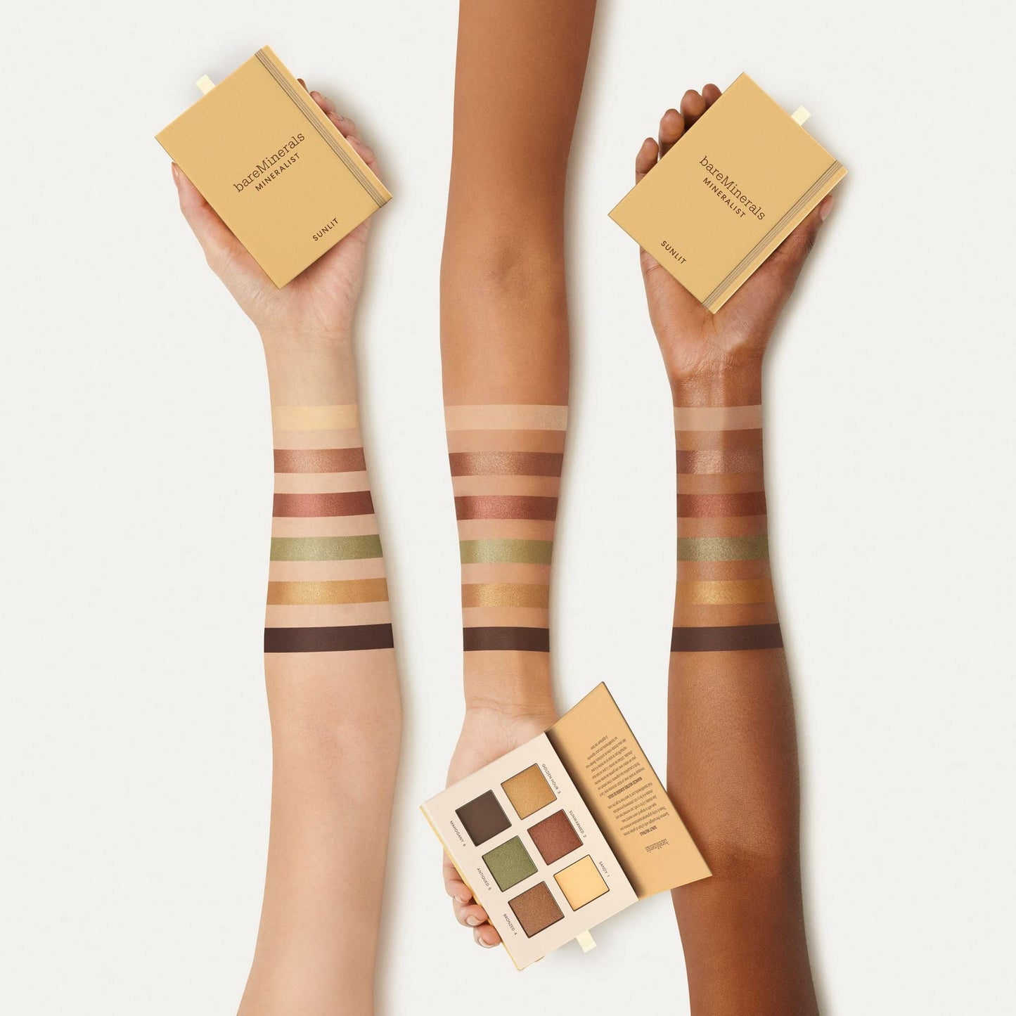 bareMinerals Mineralist Eyeshadow Palette, Sunlit, Vegan, Cruelty-Free & Dermatologist-Tested Beauty & Personal Care bareMinerals