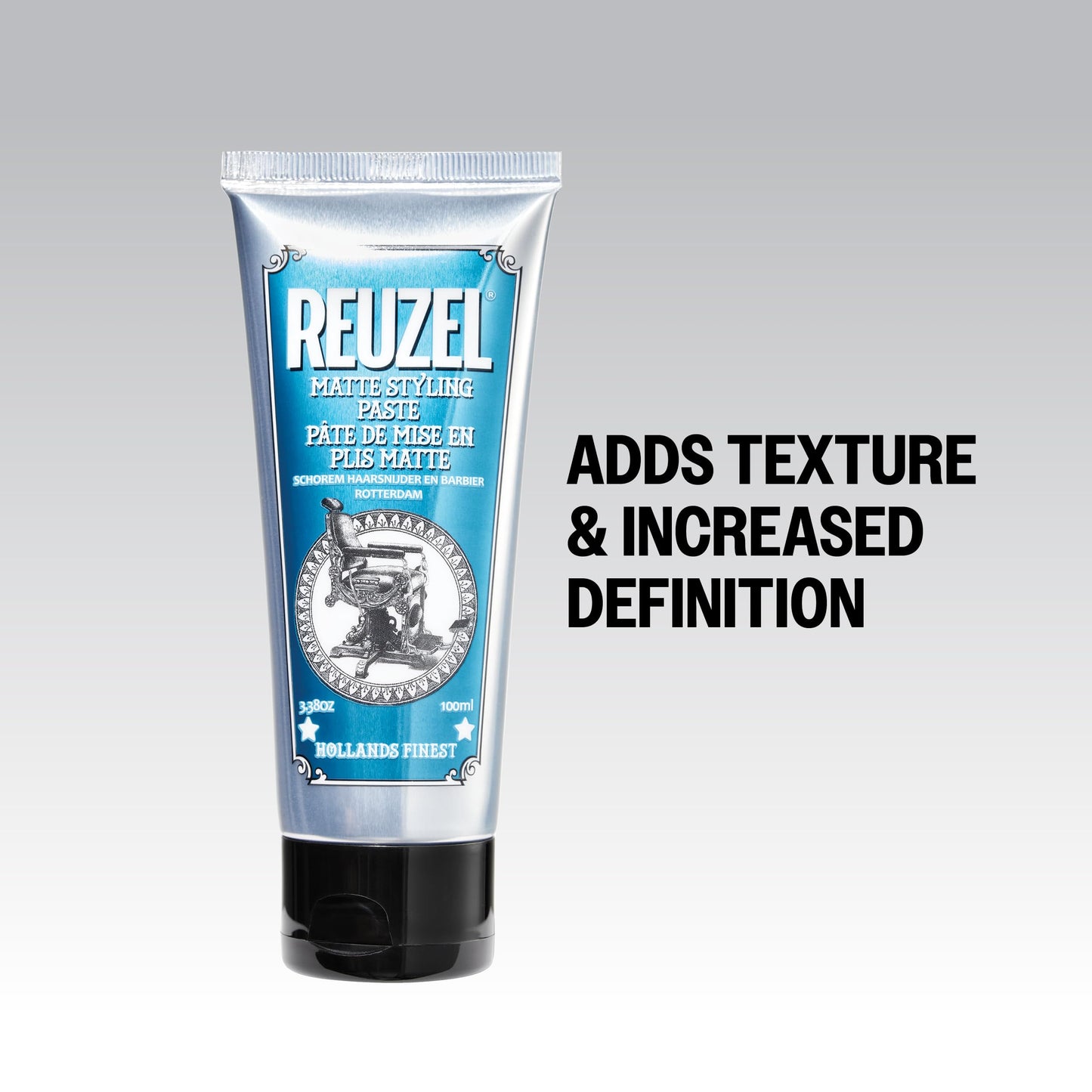 REUZEL Matte Styling Paste, Weightless, Pliable Medium All Day Hold, Adds Fullness and Texture, Matte Finish, Subtle Sugary Rum Scent, For All Hair Beauty & Personal Care REUZEL