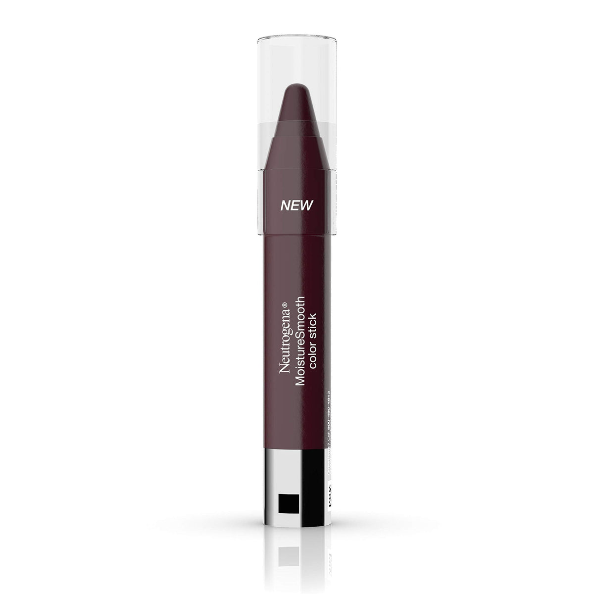 Neutrogena Moisturesmooth Color Lip Stick, 180 Deep Plum, .011 Oz. (Pack of 1) Beauty & Personal Care Neutrogena