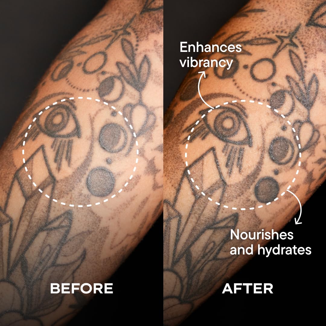 Harry's Tattoo Frost - Tattoo Aftercare Gel for Hydration and Vibrancy - Fragrance-Free, Petroleum-Free, and Non-Greasy - Contains Pro-Vitamin B5 Beauty and Personal Care Harry's