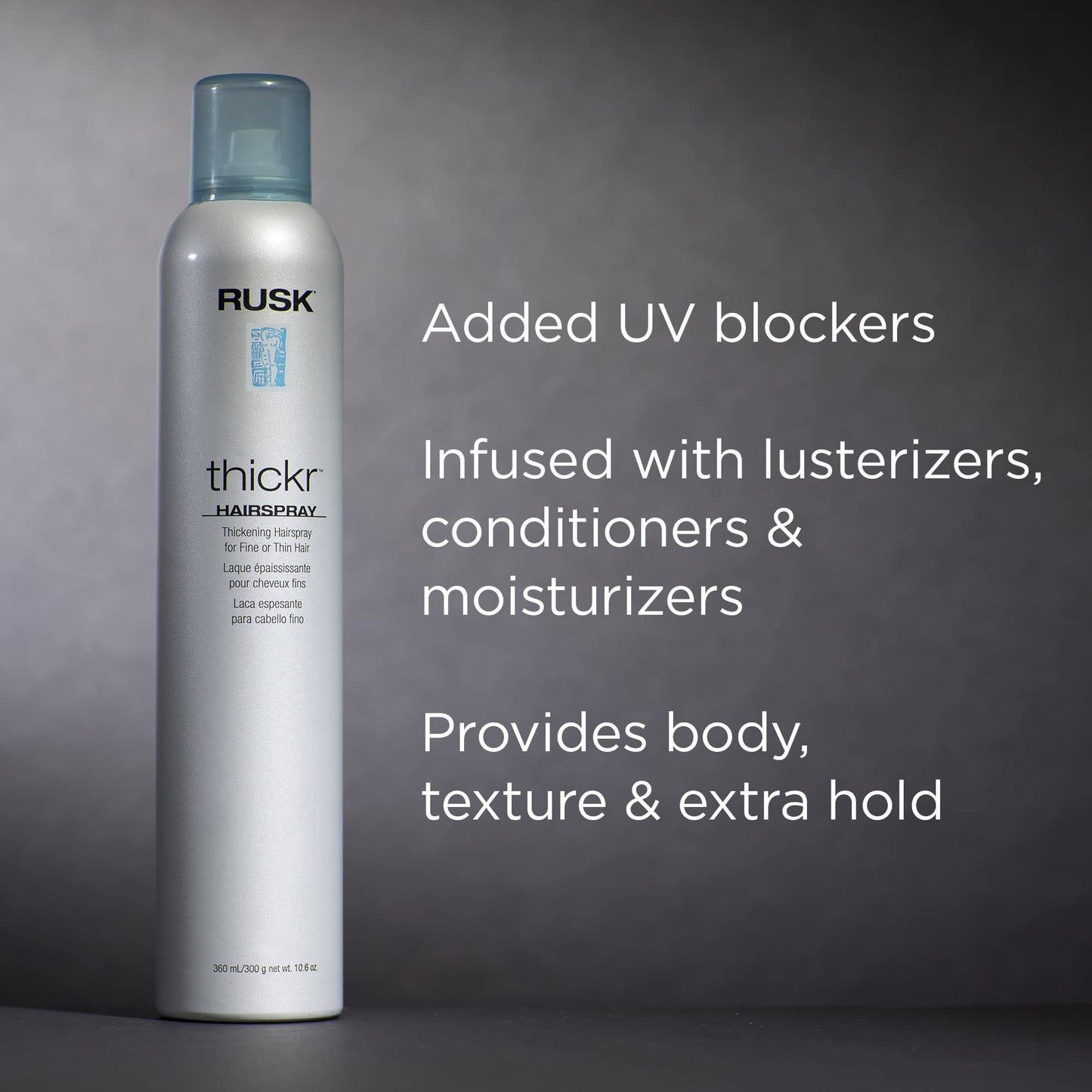 RUSK Thickr Thickening Hairspray 10 Fl Oz Beauty & Personal Care RUSK