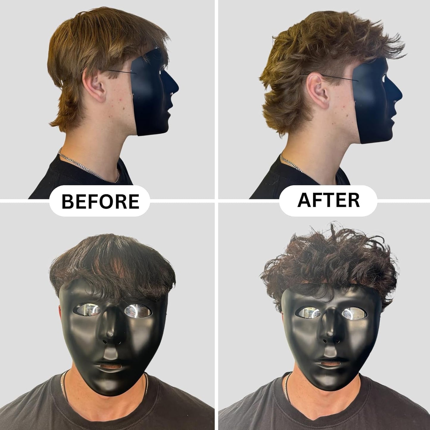 BlackMask Texture Powder for Men, Easy to Apply - Instantly Adds Texture & Volume, All-Natural Ingredients, Strong Hold, Hair Powder for Men (Pack Beauty & Personal Care BlackMask