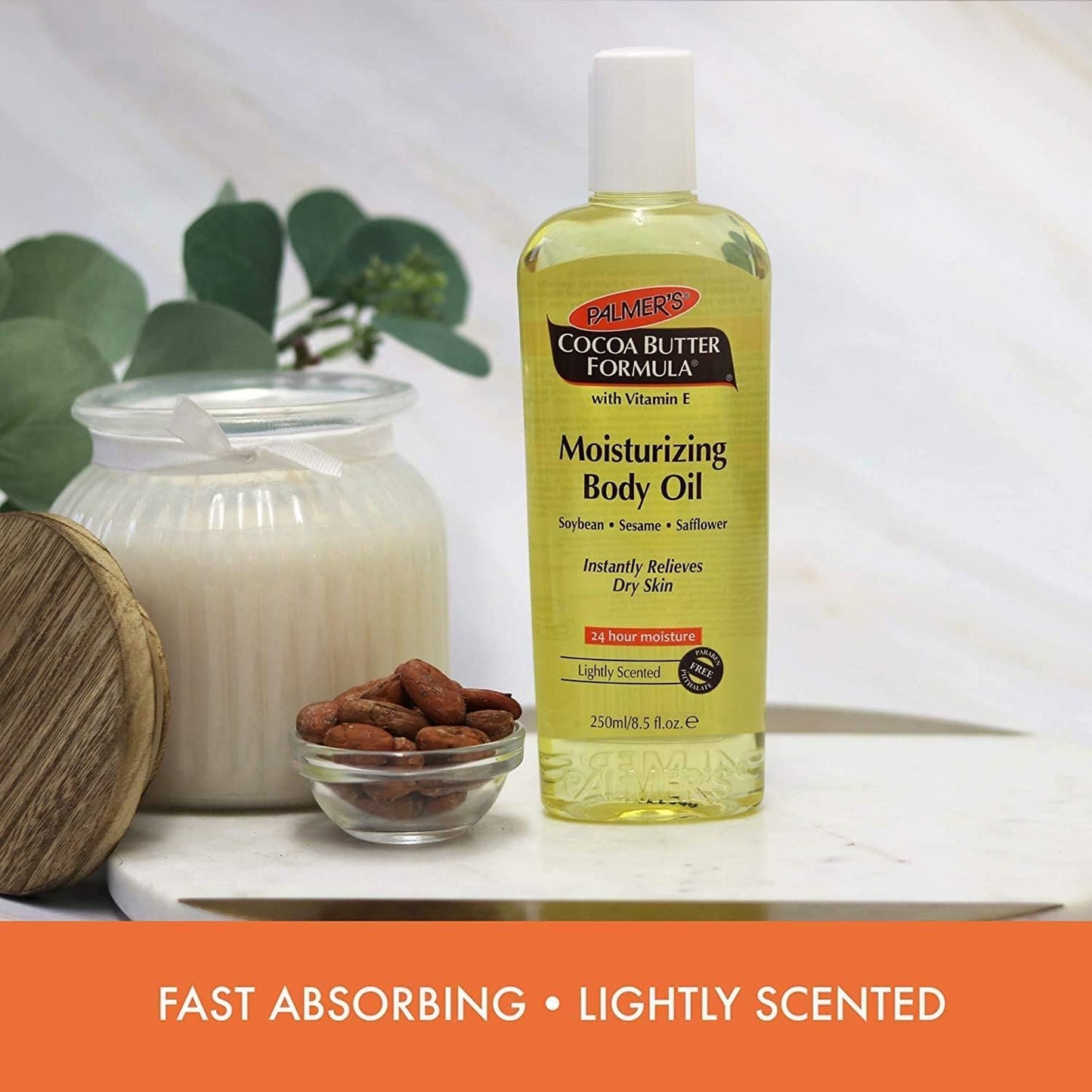 Palmer's Cocoa Butter Formula Moisturizing Body Oil with Vitamin E - 8.5 fl oz (Pack of 3) Beauty & Personal Care Palmer's