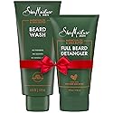 SheaMoisture Beard Care Set - Beard Wash & Full Beard Detangler with Shea Butter & Maracuja Oil, Gifts for Men (2 Piece Set) Beauty & Personal Care SheaMoisture