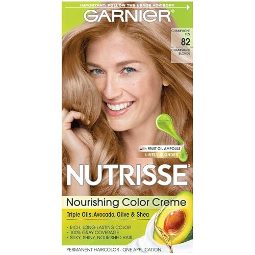 Garnier Nutrisse Haircolor - 82 Champagne Blonde 1 Each Beauty & Personal Care Garnier
