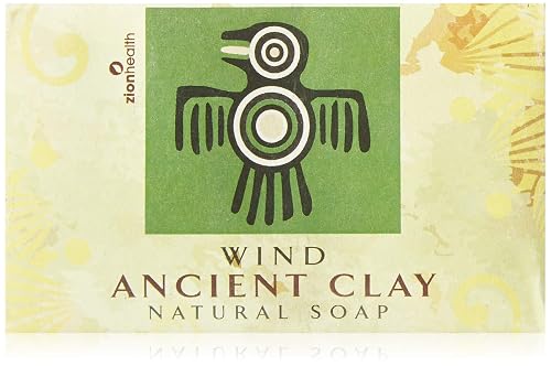 Zion Health Clay Soap, Wind, 6 Ounce Beauty & Personal Care Zion Health