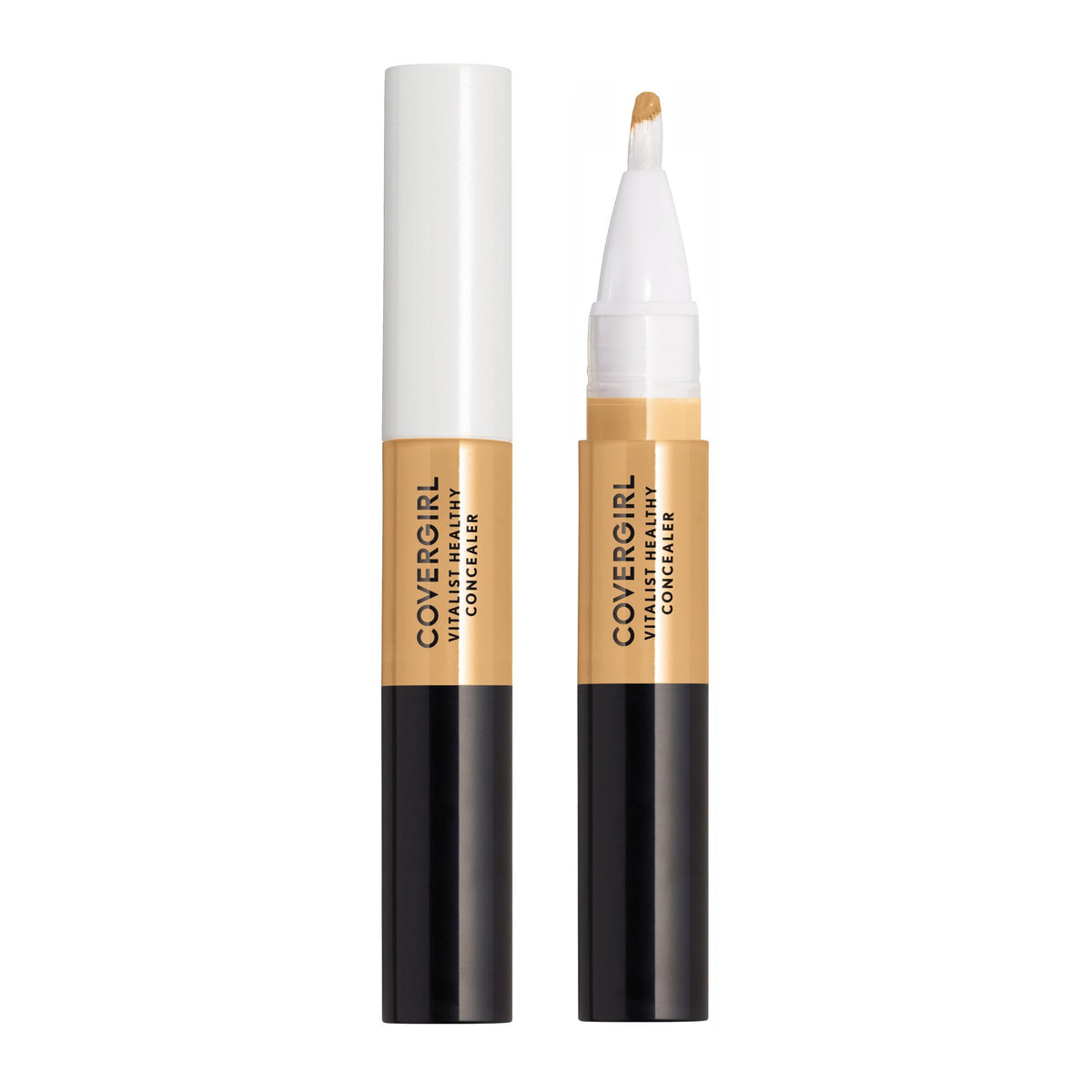 COVERGIRL Vitalist Healthy Concealer Pen, Medium/Deep, 0.05 Pound (packaging may vary)