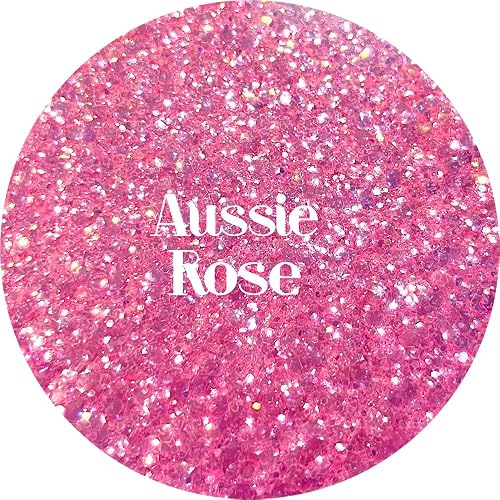Pink Polyester Glitter | Craft Glitter | Glitter for Arts & Crafts | Tumblers | Cosmetics | Nails | Epoxy Resin Art | Slime | DIY | Body Glitter | 1 Beauty & Personal Care Glitter Heart Co.