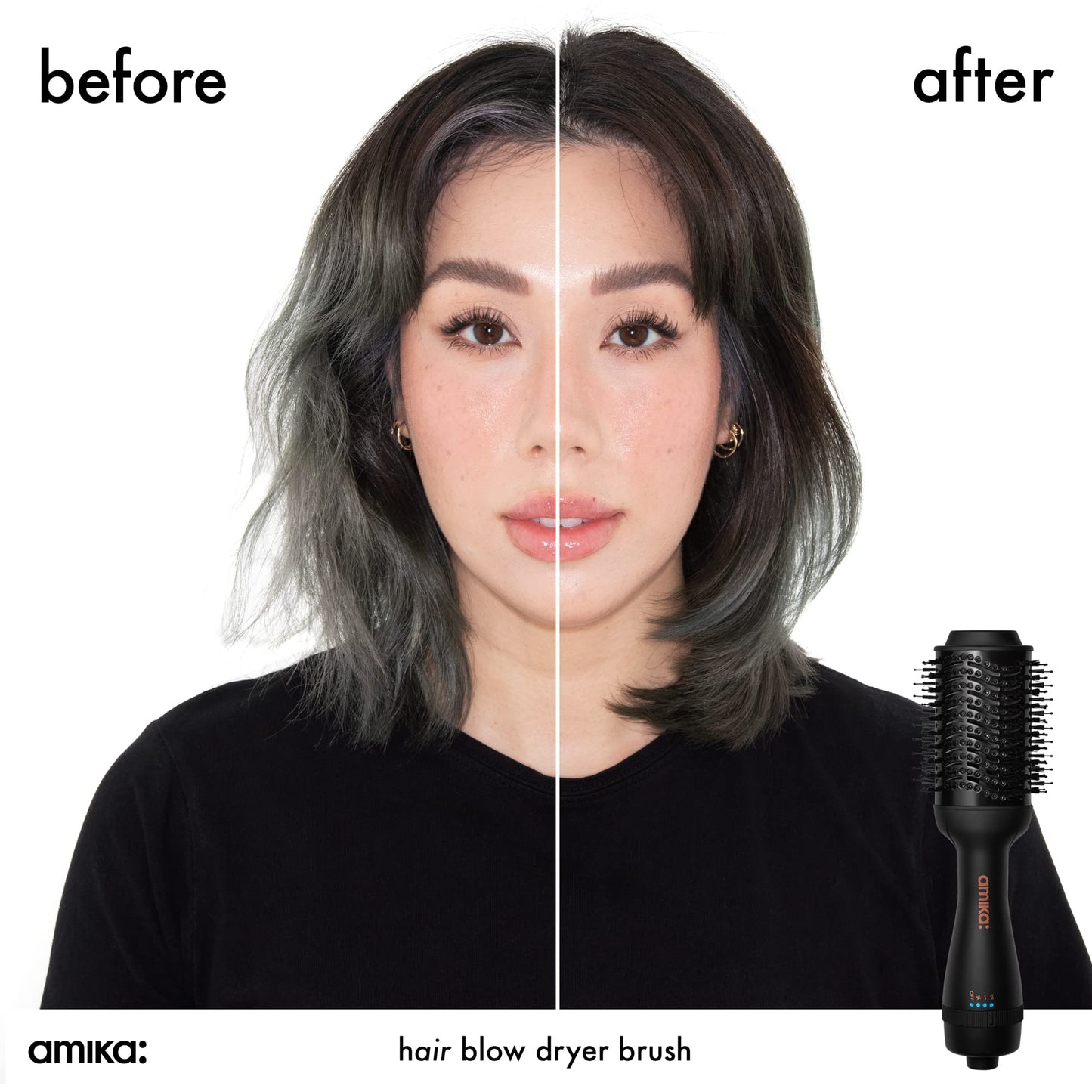amika Hair Blow Dryer Brush 2.0 Beauty & Personal Care Amika