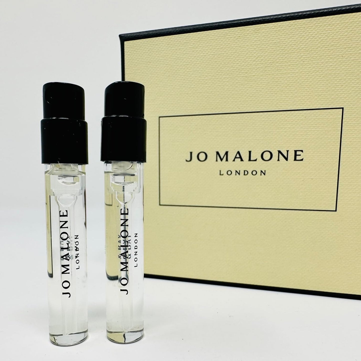 Jo Malone London Scent pairing Duo Blackberry & Bay + Peony & Blush Suede Sample Vial 0.05oz/ 1.5ml ea Beauty & Personal Care Jo Malone