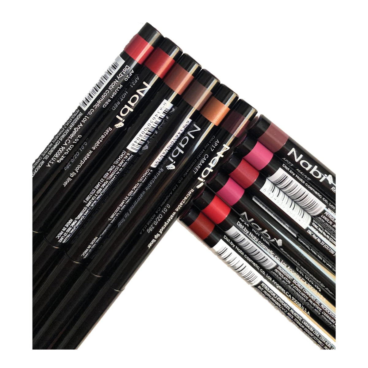 Beauty Spot 12 Colors Retractable Waterproof Lip Liner Set, Roll It Up Auto Lip Liner Pencil, Long Lasting Fade Resistant Beauty & Personal Care Beauty Spot