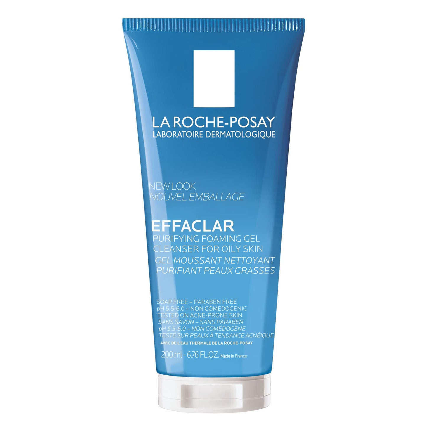 La Roche-Posay Effaclar Purifying Foaming Gel Cleanser for Oily Skin, With Zinc Pidolate To Remove Excess Oil & Shine, Alcohol Free & Oil Free, Face Beauty and Personal Care La Roche-Posay