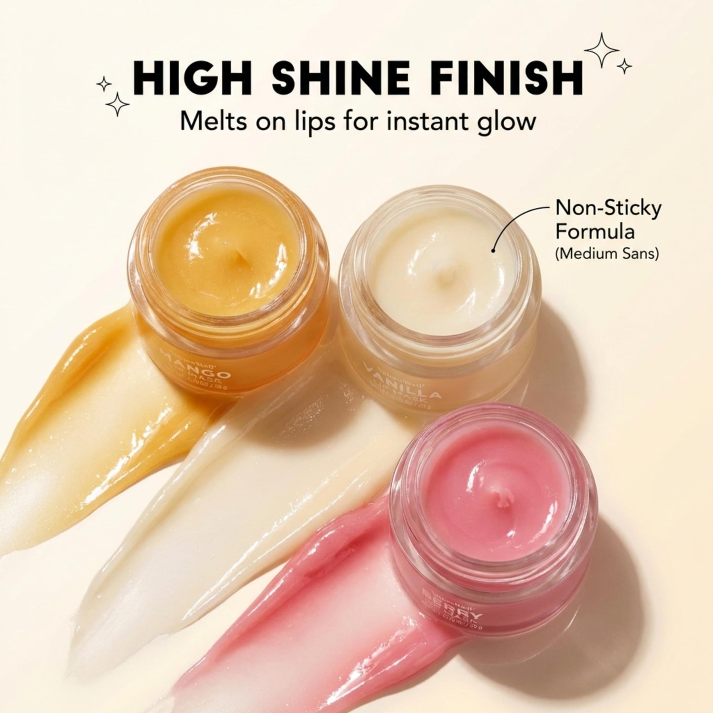 NATURE WELL Hydrating Lip Masks Variety Pack, Includes Mango, Vanilla & Berry Scents, High-Shine, Non-Greasy, Conditioning & Softening, 0.70 Ounce Beauty & Personal Care NATURE WELL