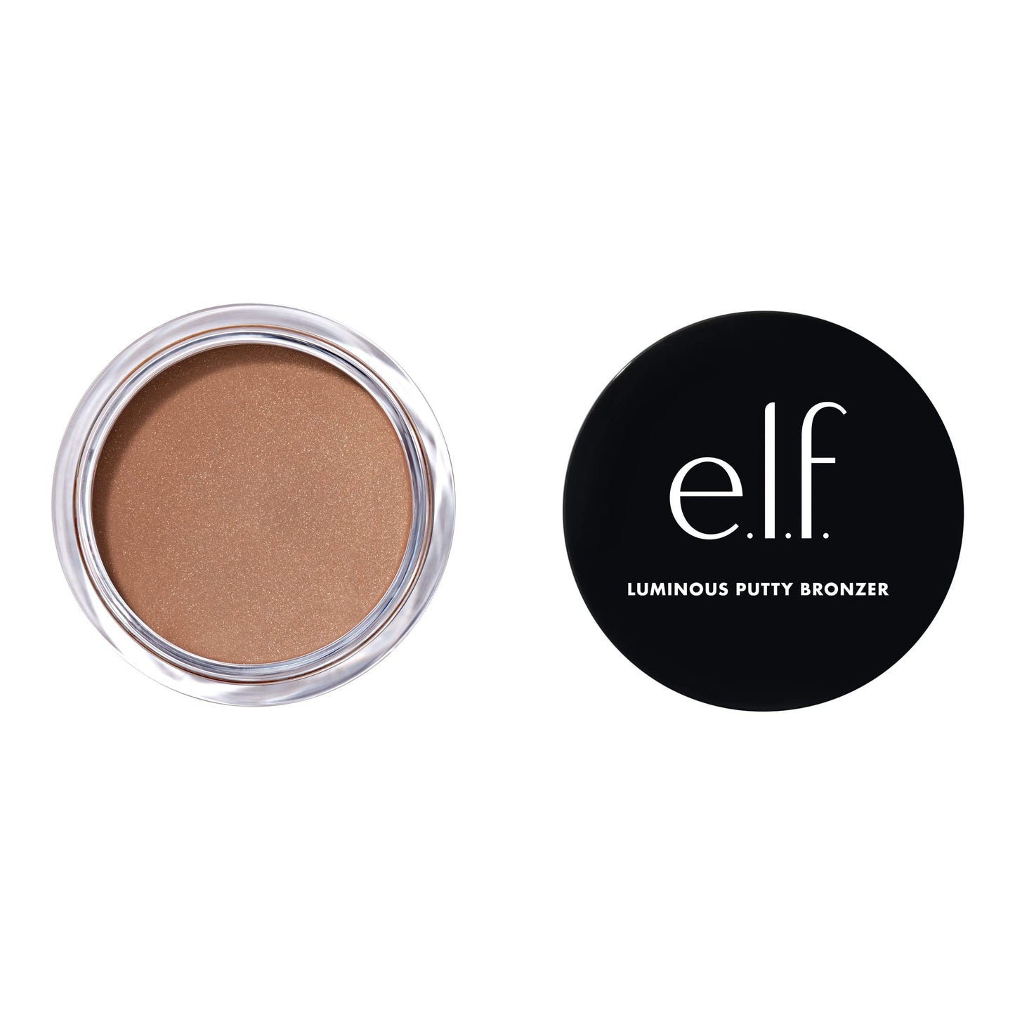 e.l.f. Luminous Putty Bronzer, Lightweight Putty-to-Powder Bronzer For A Radiant, Glowing Finish, Highly Pigmented, Vegan , Day Trip Beauty & Personal Care e.l.f.