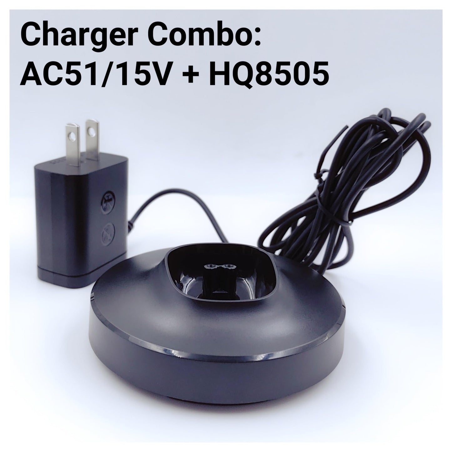 AC51/15V Charging Stand Base With HQ8505 Charger Cord?Compatible For Philips?Compatible For Honeycomb?Series 5000 7000 9000 Shaver S5531 S7731 S7735 Beauty and Personal Care YHNNH