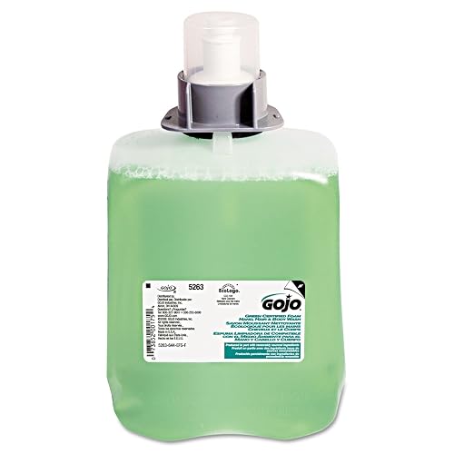 Green Certified Foam Hair & Body Wash, Cucumber Melon, 2000mL Refill, 2/Carton Beauty & Personal Care GOJO