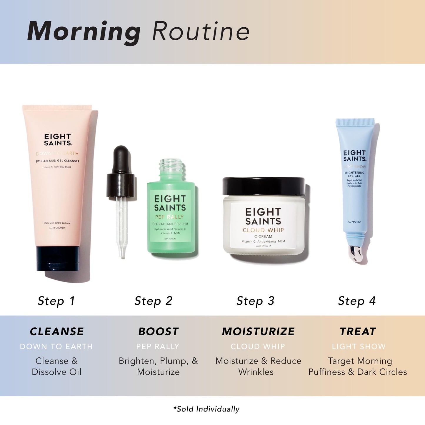 Eight Saints Skincare Cloud Whip Vitamin C Face Moisturizer Day Cream, Natural and Organic Face Cream For Women, Anti Aging Cream For Face To Reduce Beauty & Personal Care Eight Saints