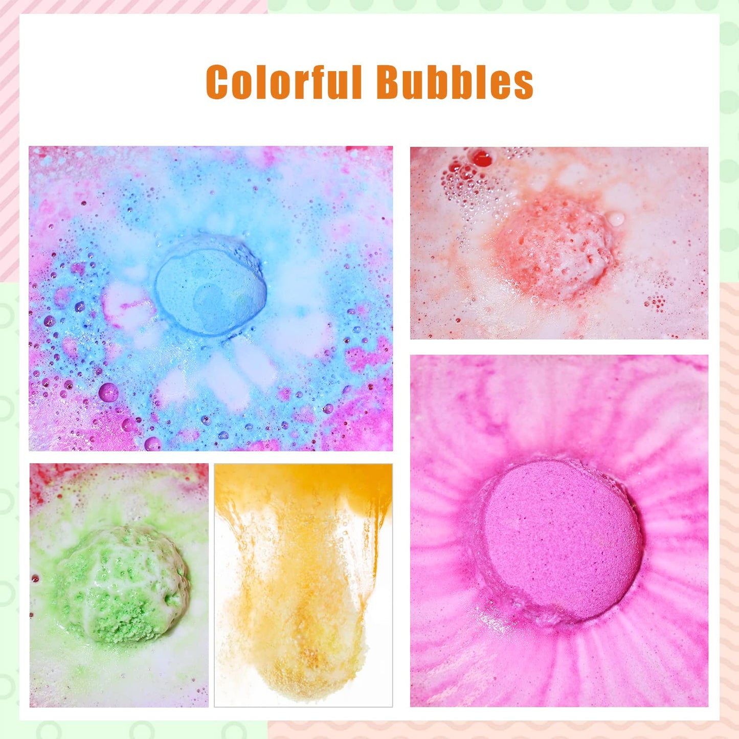 Bath Bombs for Kids with Surprise Inside, 20 Pack Kids Bath Bombs Gift Set with Toys for Girls Boys, Handmade Child-Safe Bubble Bath Fizzy Balls Kit… Beauty & Personal Care Santrela