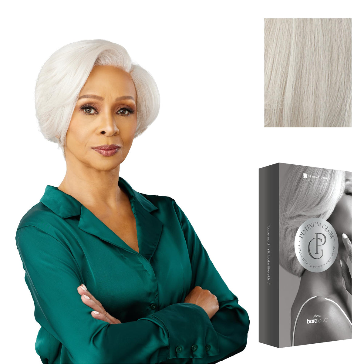 Sensationnel Platinum Glow 13x6 Wig-Catherine, ICYPEARL