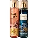 Bath & Body Works Pink Pineapple Sunrise & Saltwater Breeze Fine Fragrance Mist 2-Pack 8 oz Each Fresh Tropical Scent Set Beauty & Personal Care Bath & Body Works