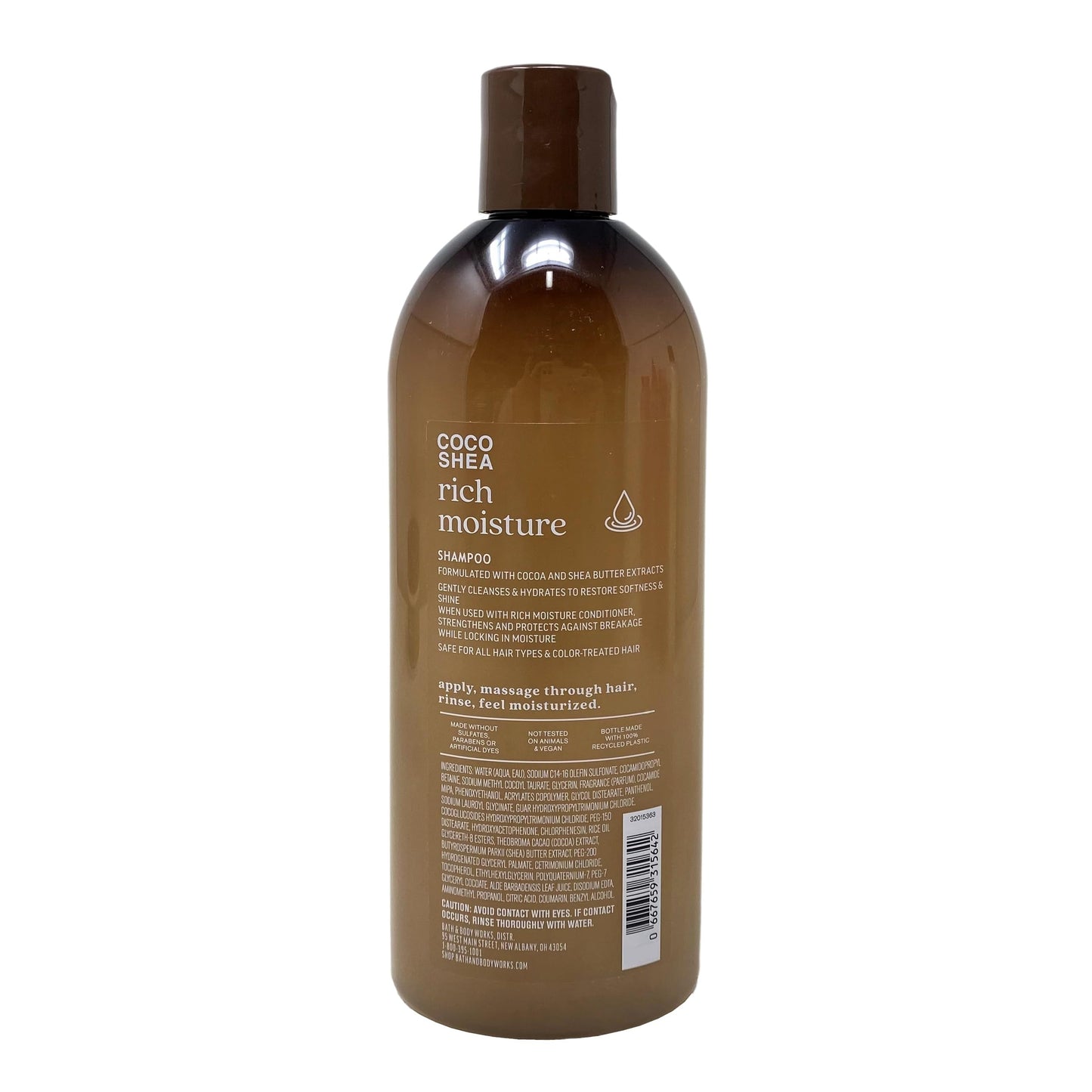 Bath & Body Works Coco Shea Rich Moisture Shampoo and Conditioner Bundle with a Natural Oats Sample Soap Beauty & Personal Care Bath & Body Works