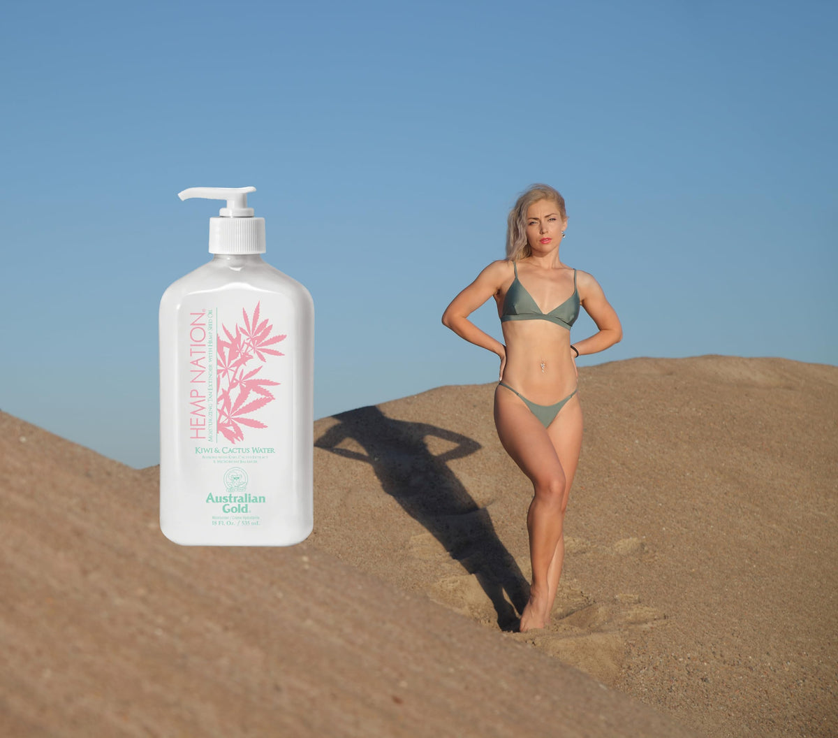 Hemp Nation Kiwi Cactus Water Moisturizer, Brown Beauty & Personal Care Australian Gold