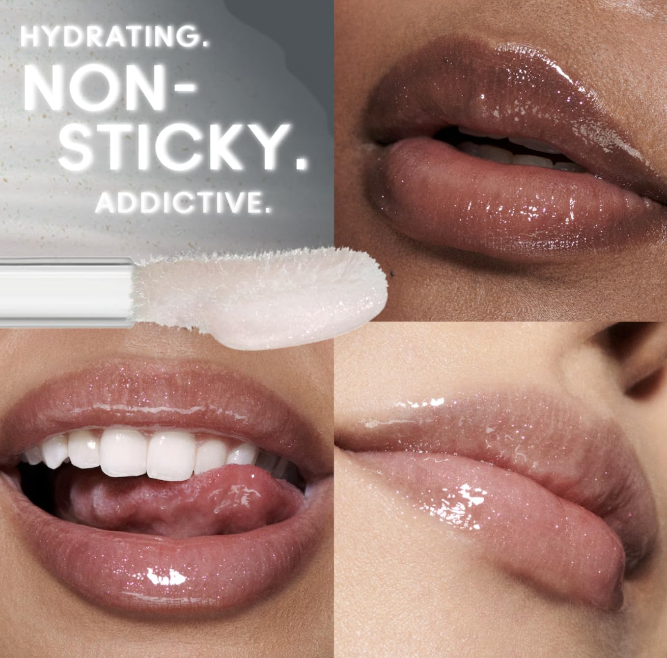 MAC Cosmetics Lipglass Air Non-Sticky Lip Gloss Frosting, 5ml, 1, Glass-Like Shine Beauty & Personal Care MAC
