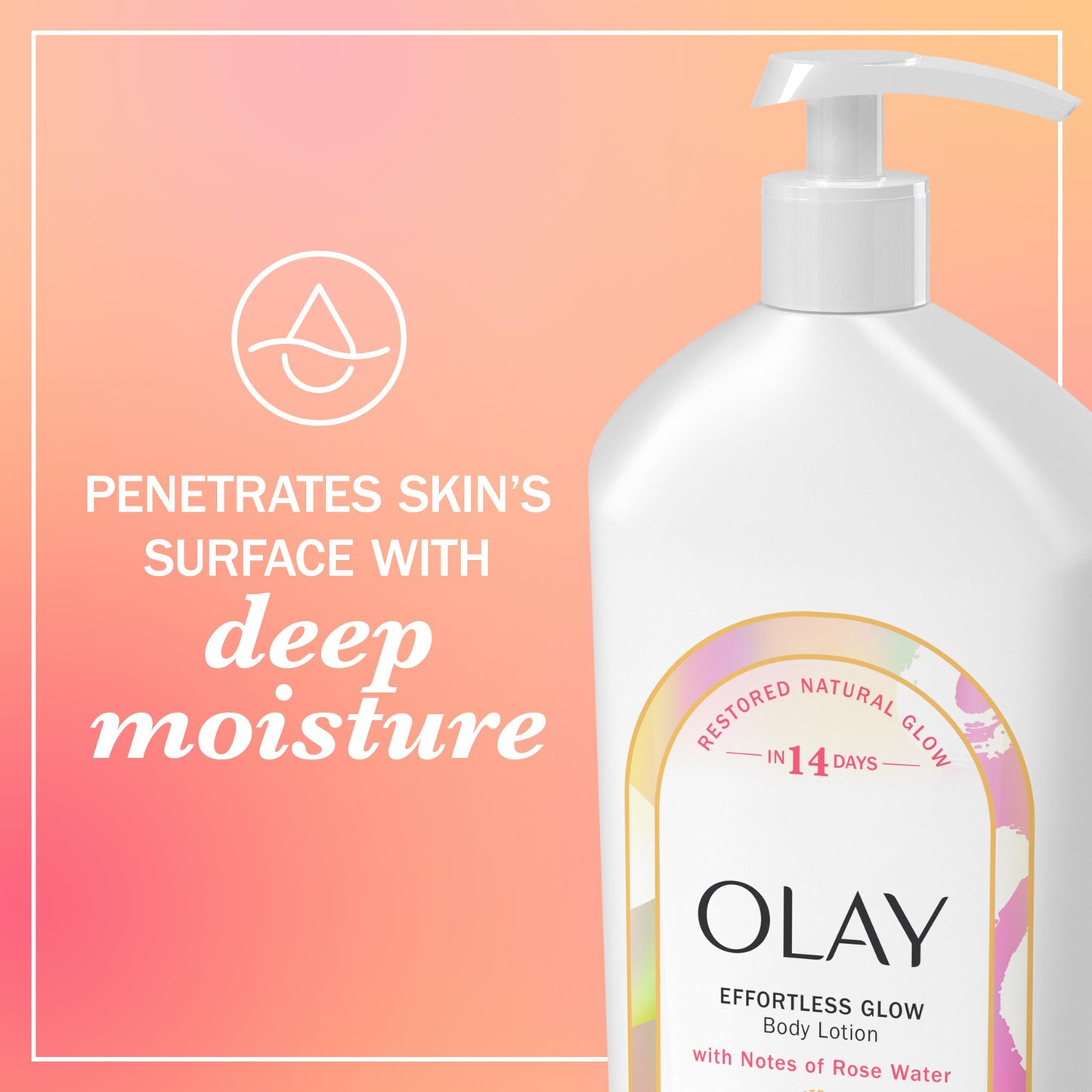 Olay Body Lotion for Women, Effortless Glow,Restore Natural Glow, 24hr Moisturizing & Deep Hydration, Absorbs Instantly, Penetrating Vitamin Beauty and Personal Care Olay