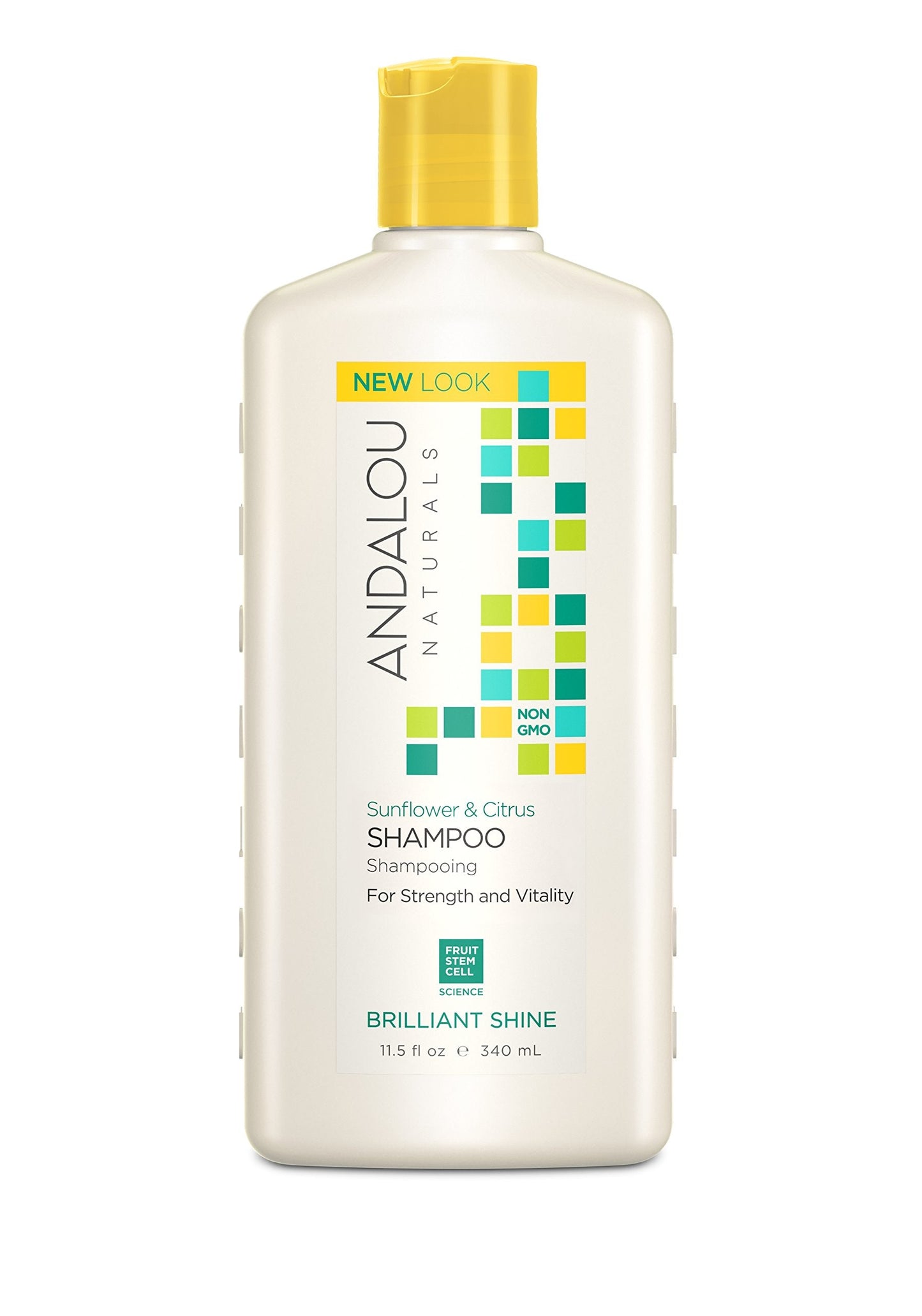 Andalou Naturals Sunflower and Citrus Brilliant Shine Shampoo, 11.5 Ounce Beauty & Personal Care Andalou Naturals