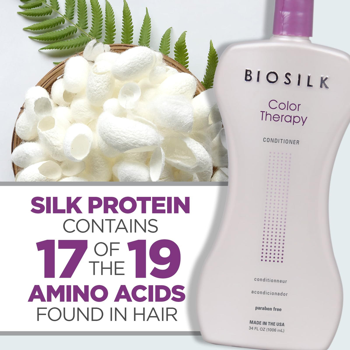 BioSilk Color Therapy Conditioner, 34 Oz