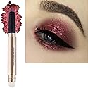 Metiplou Red Eyeshadow Stick Eyeliner pencil For Eye Makeup Cream Shimmer Smooth Glitter Dark Light Matte Single Crayon Primer Palette Hypoallergenic Beauty & Personal Care Metiplou