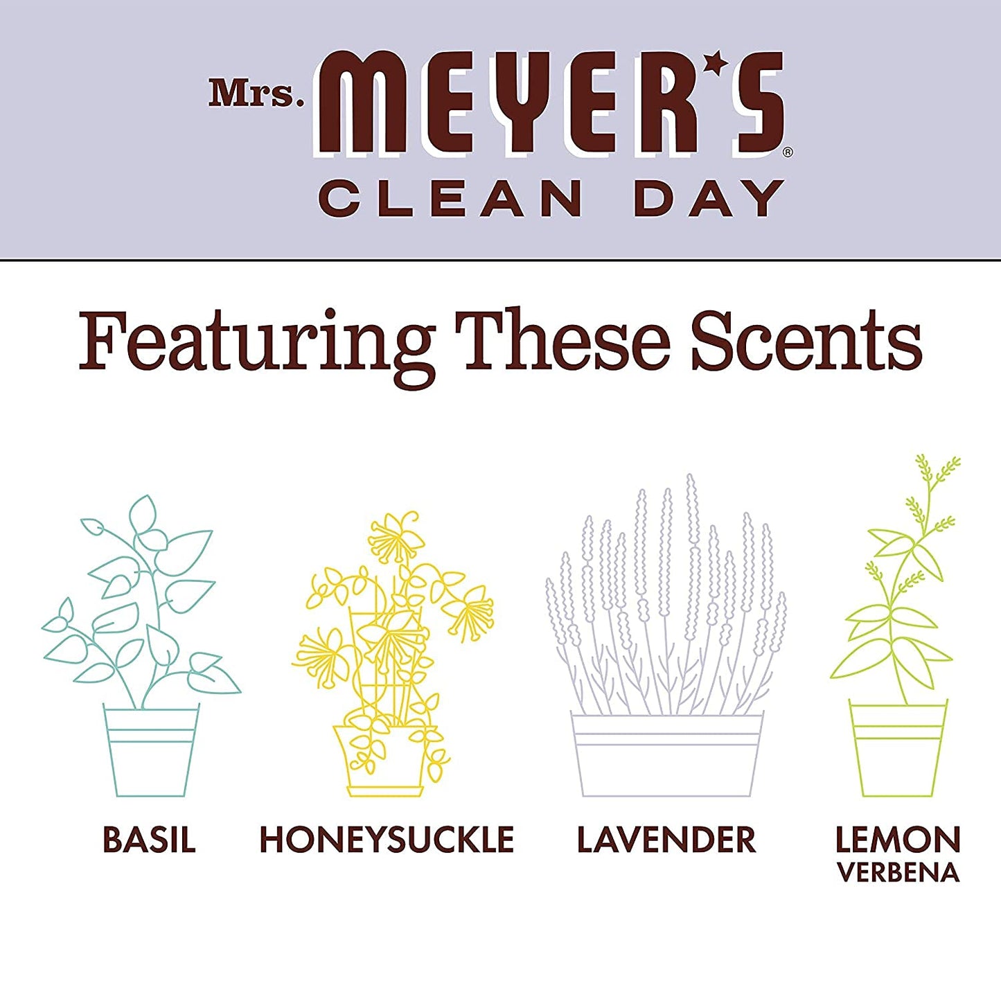 Mrs. Meyer's Hand Soap Refill, Made with Essential Oils, Lavender, 33 fl. oz (Pack of 3) Beauty & Personal Care Mrs. MEYER'S