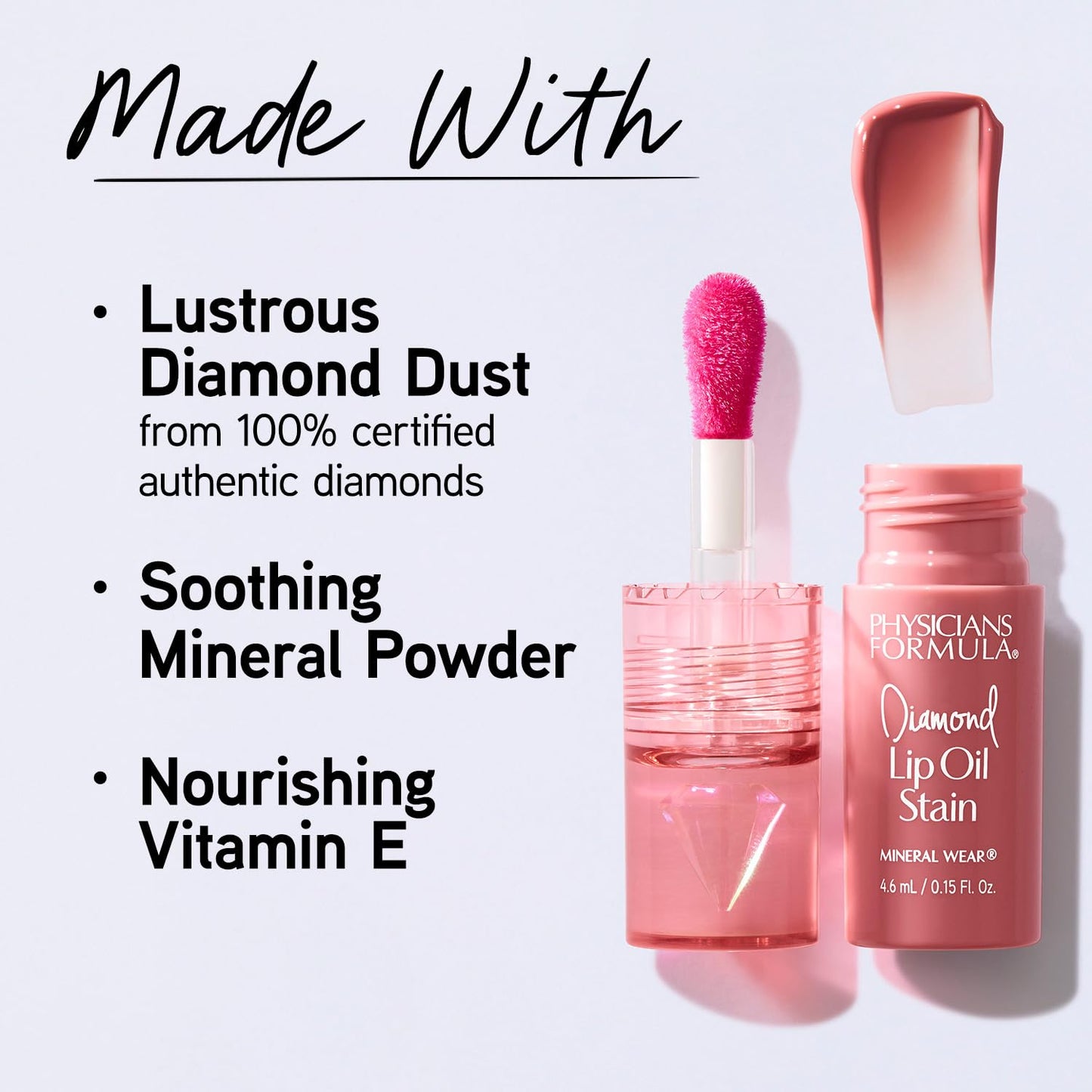 Mineral Wear® Diamond Lip Oil Stain Beauty & Personal Care Physicians Formula