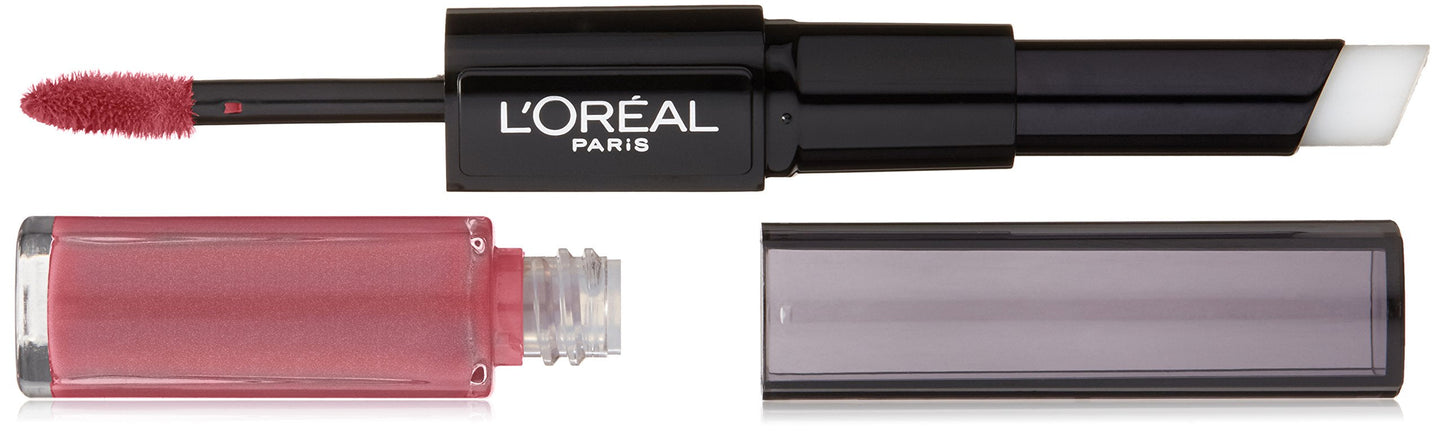 L'Oreal Paris Infallible Pro Last 2 Step Lipstick, Violet Parfait, 1 fl. oz. Beauty & Personal Care L'Oreal Paris