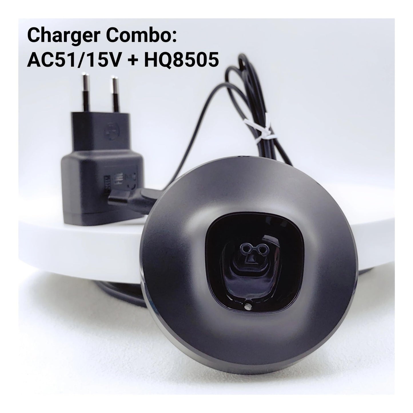 AC51/15V Charging Stand Base with HQ8505 Charger Cord?Compatible for Philips?Compatible for Honeycomb?Series 5000 7000 9000 Shaver S5531(US Plug) Beauty and Personal Care KNVZNWFF