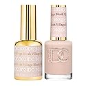 DND DC Gel Polish Set, Beige Nude Collection, UV/LED Gel Polish and Air Dry Nail Lacquer, Matching Chip-Free Polish Duo, 302 Blush Village, 0.5 Fl Oz Beauty & Personal Care DAISY DND