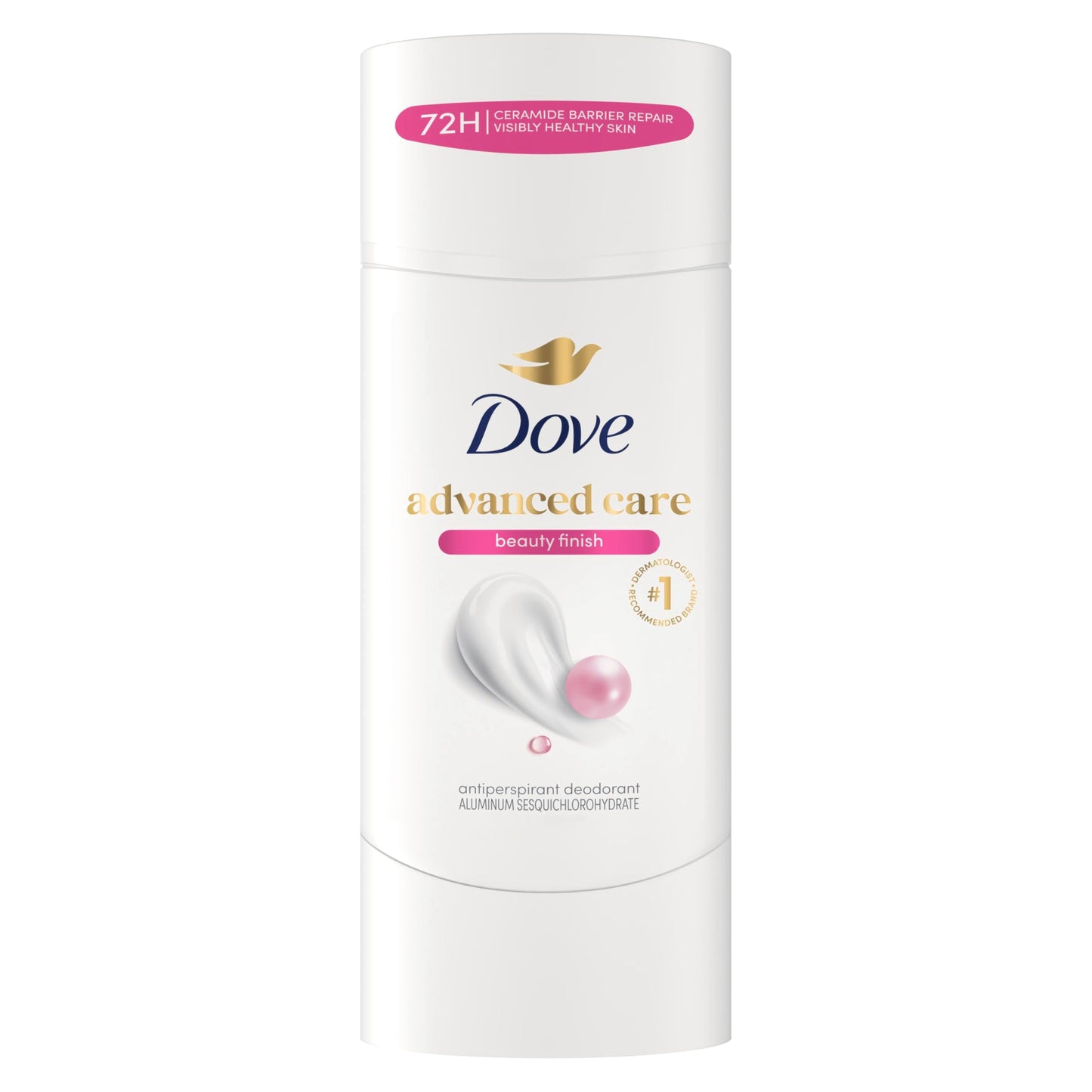 Dove Advanced Care Antiperspirant Deodorant Stick Beauty Finish for Helping Repair Skin Barrier After Shaving, with 72-Hour Sweat & Odor Protection Beauty and Personal Care Dove