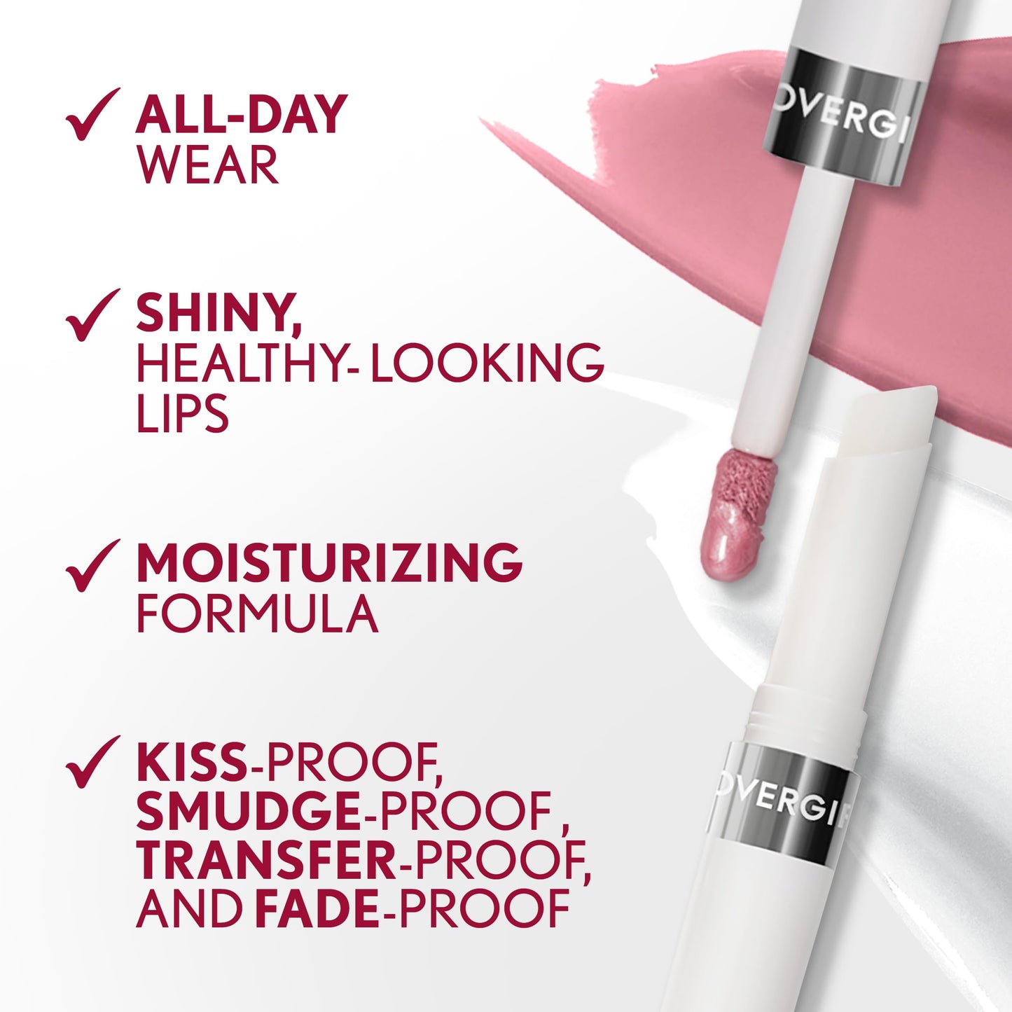Covergirl Outlast All-Day Lip Color With Topcoat, Wine to Five, Pack of 1 Beauty & Personal Care COVERGIRL