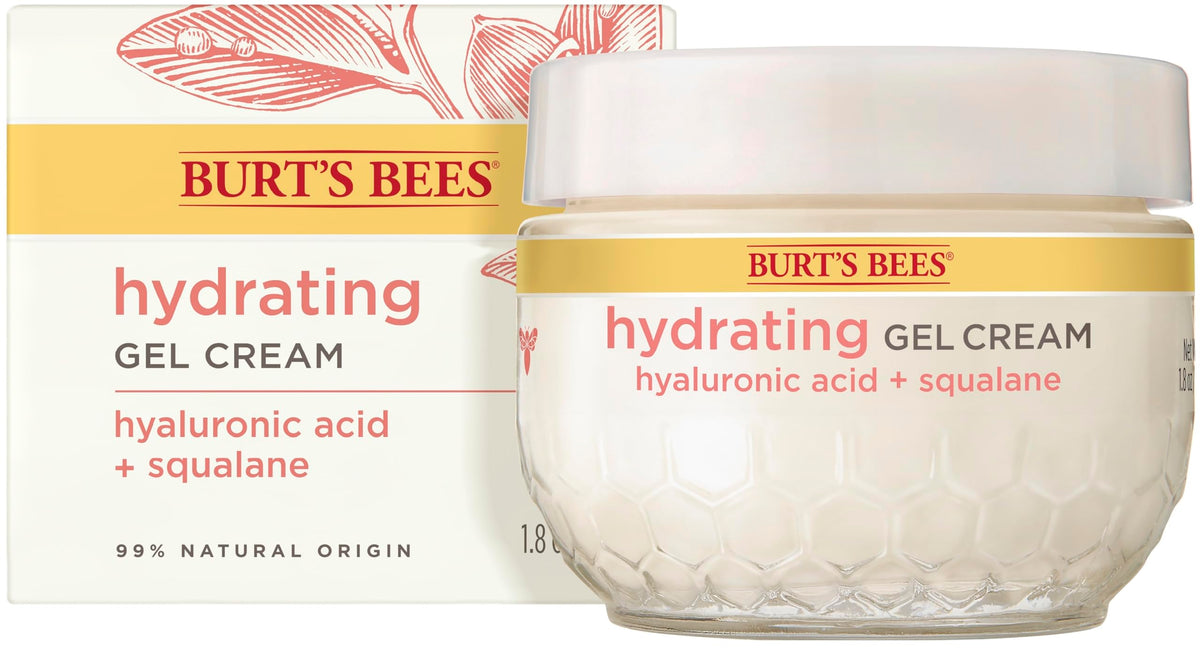 Burt's Bees Truly Glowing Replenishing Gel Cream, Moisturizer with Hydrate and Glow Complex for Normal and Combination Skin, 1.8 Fluid Ounces Beauty & Personal Care Burt's Bees