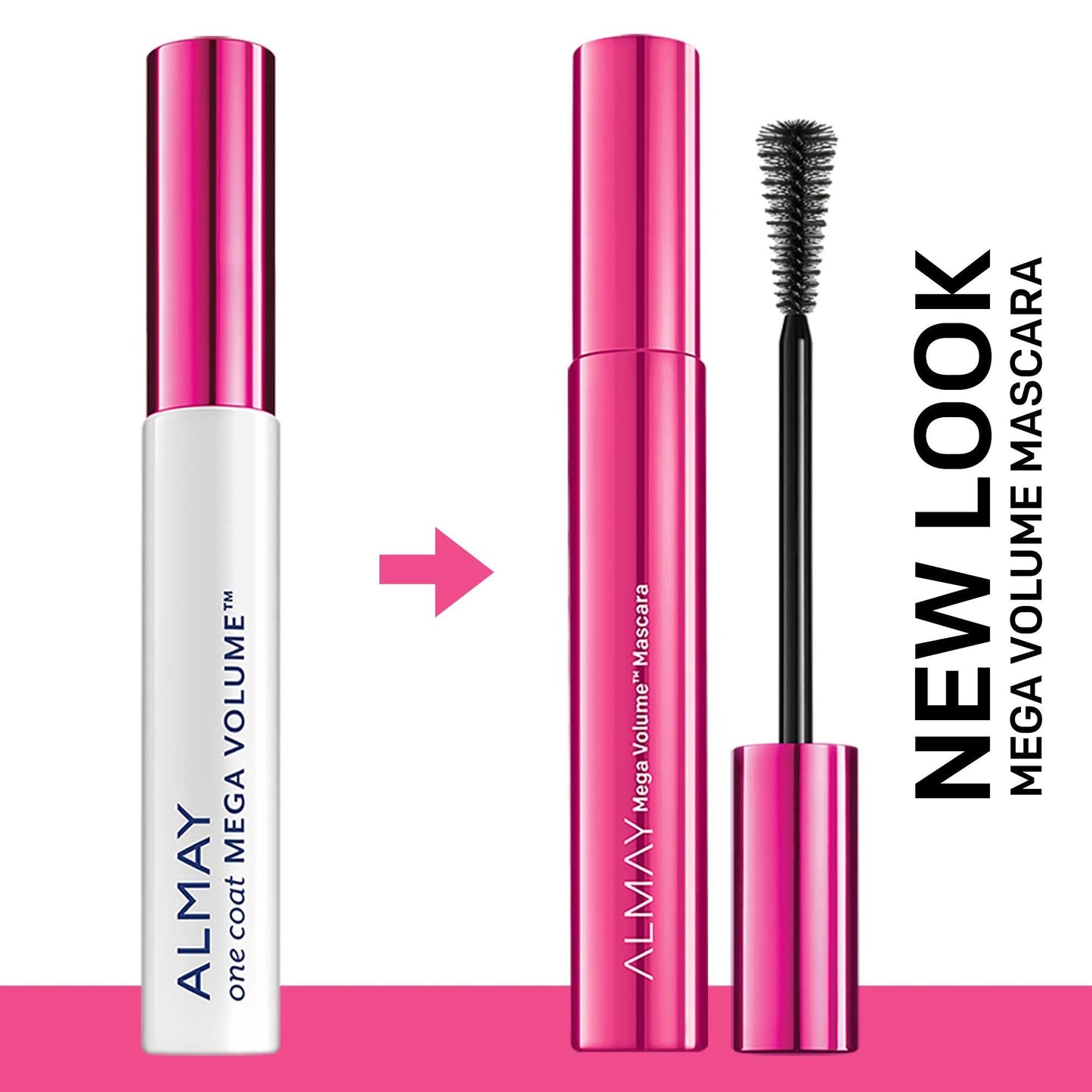 Almay Mega Volume Mascara, Blackest Black, Ophthalmologist Tested, -Fragrance Free, Hypoallergenic, 0.34 oz Beauty & Personal Care Almay