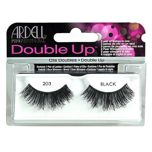 Ardell Double Up #203 False Eyelashes, Black Beauty & Personal Care Ardell