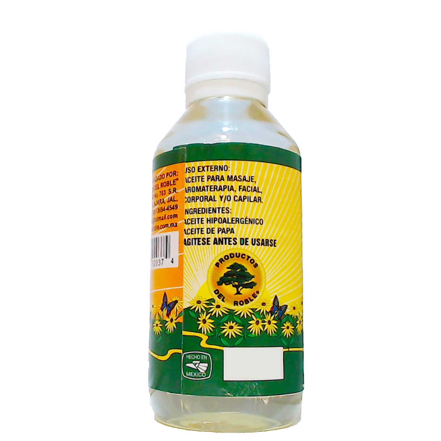 Potato oil:Avoid split ends - Aceite de Papa:Evita la orzuela, regenera el cabello 120 ml 4.05oz Beauty & Personal Care Del Roble