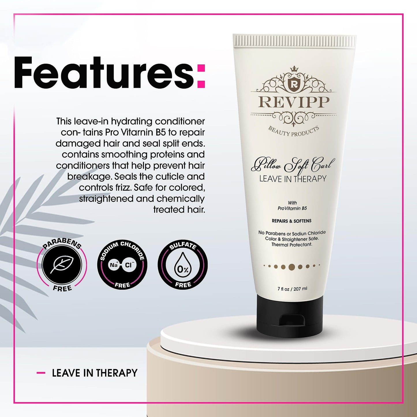 REVIPP Complete Hair Therapy Bundle: Shampoo, Conditioner & Leave-In Treatment - Restore, Strengthen, and Nourish Your Hair Beauty & Personal Care Revipp Beauty Products