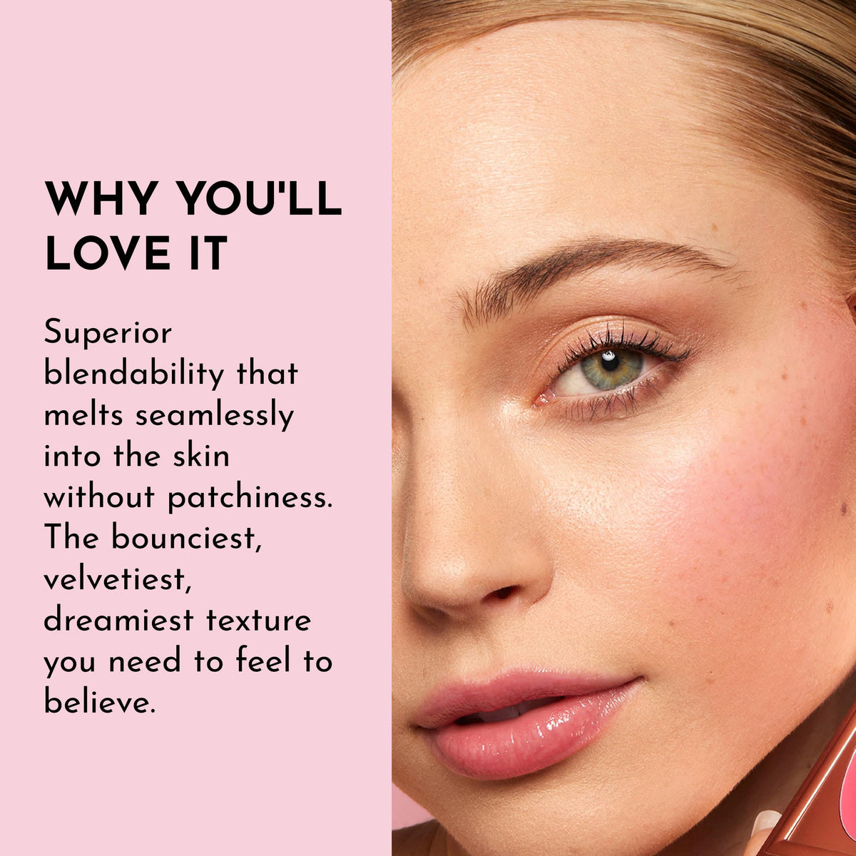 LAWLESS Pinch My Cheeks Soft-Blur Cream Blush - Valentine - Premium Blush with Natural Ingredients to Re-Energize and Protect the Skin While Imparting