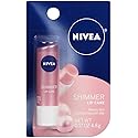 NIVEA Shimmer Lip Care, Moisturizing Lip Balm Stick with Shea Butter and Jojoba Oil, 0.17 Oz Beauty & Personal Care NIVEA
