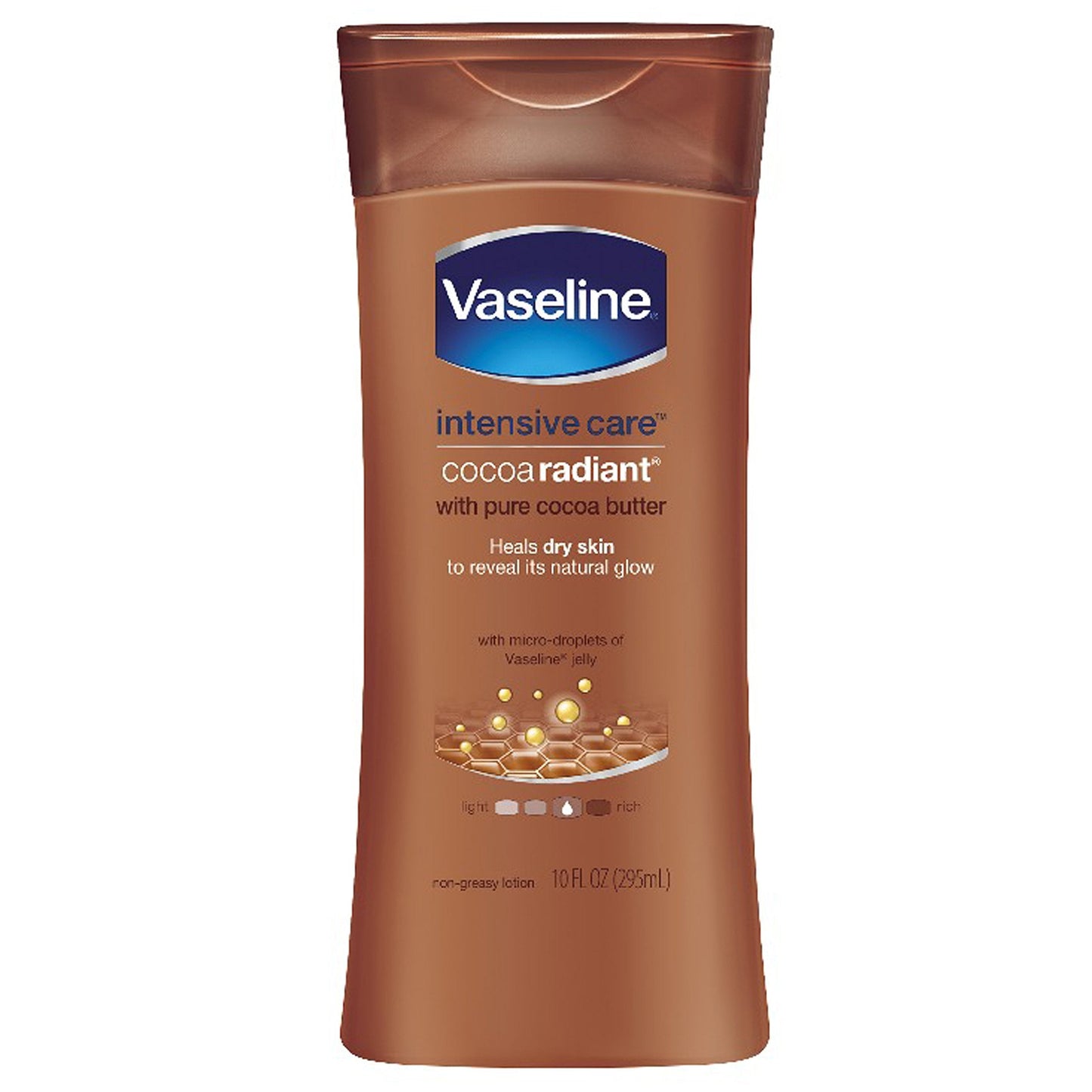 Vaseline Intensive Care hand and body lotion Cocoa Radiant 10 oz, Pack of 4 Beauty & Personal Care Vaseline