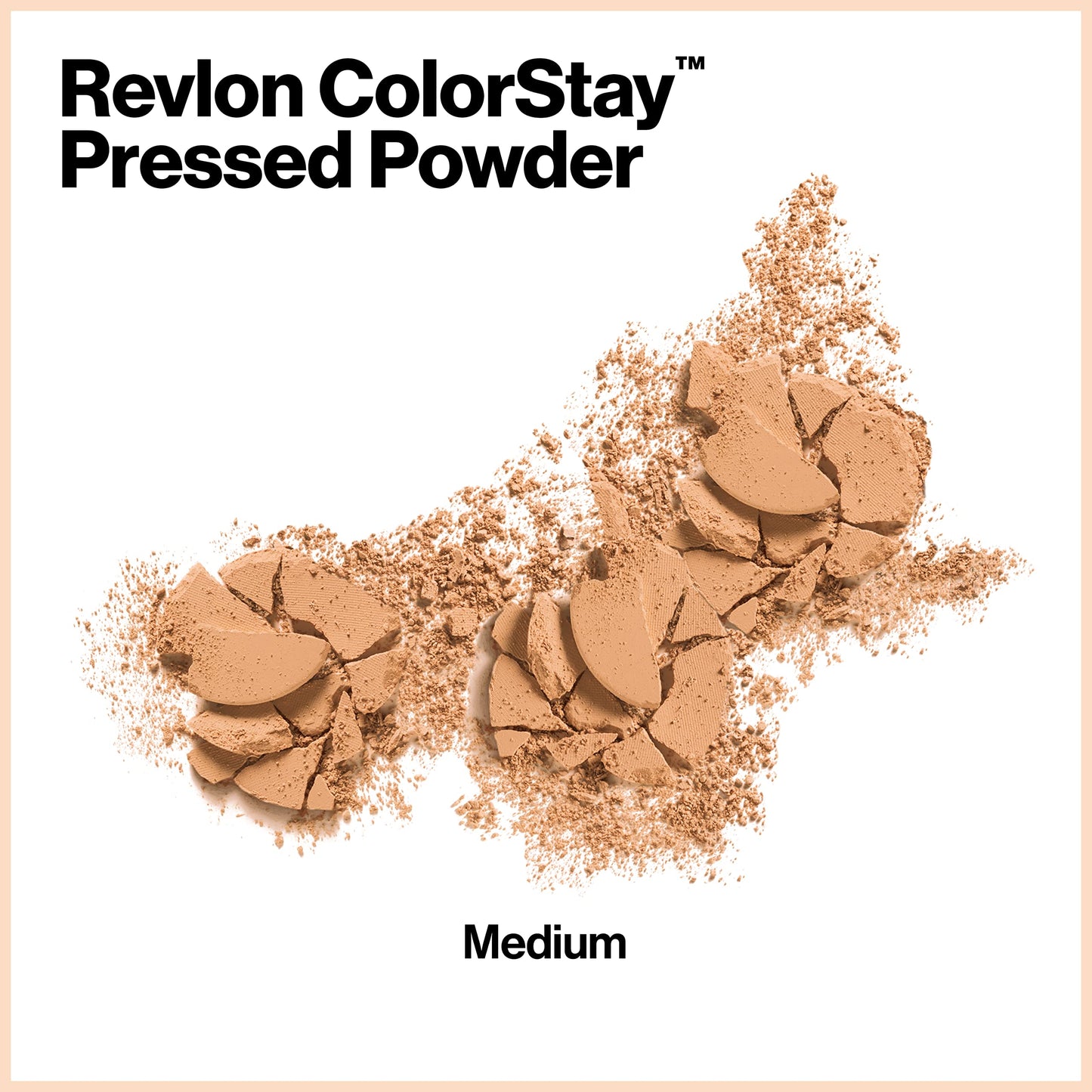 Revlon ColorStay Pressed Powder Face Makeup, Longwearing, Fragrance-Free, Noncomedogenic, 840 Medium, 0.3 oz Beauty & Personal Care REVLON